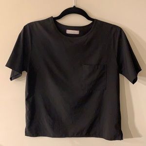 OAK + FORT black shirt / blouse. Size XS